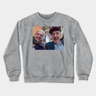 Father and daughter seniors he is 92 Crewneck Sweatshirt